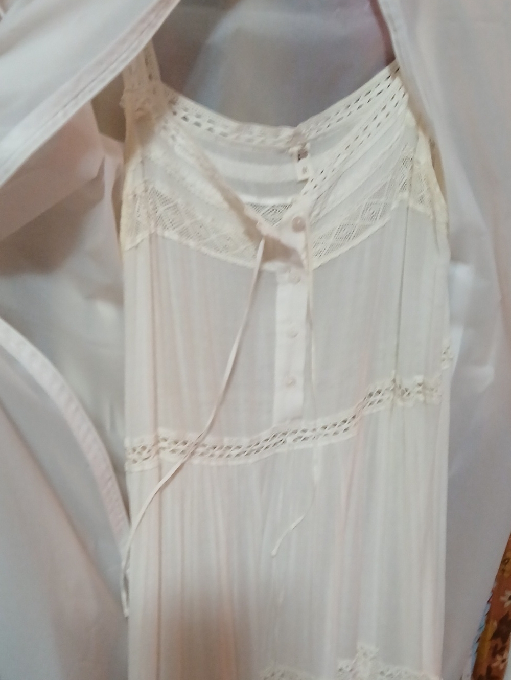 Spell Original White Praire Sundress - Picture 3 of 5